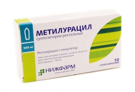 Механизм действия Метилурациловых свечей при простатите