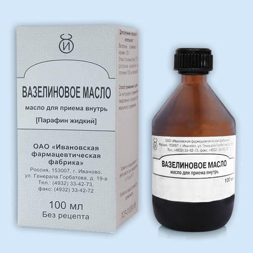 Вазелиновое масло для лечения сухой и треснувшей кожи